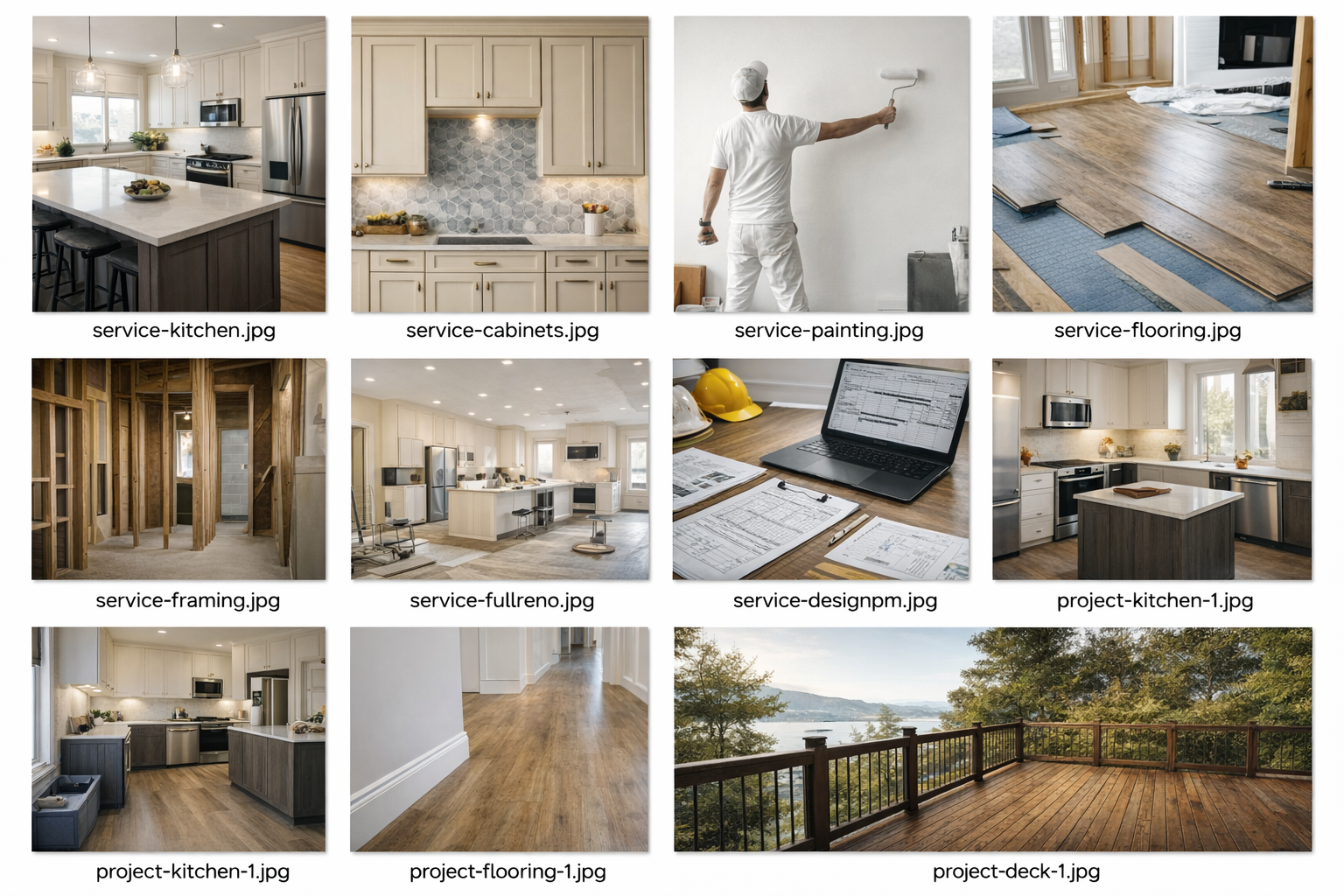 CedarWolf Build + Design project collage