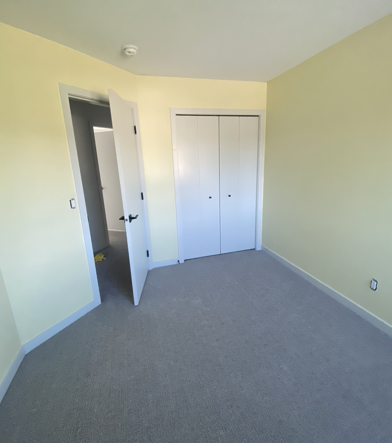 Finished bedroom renovation in Kelowna