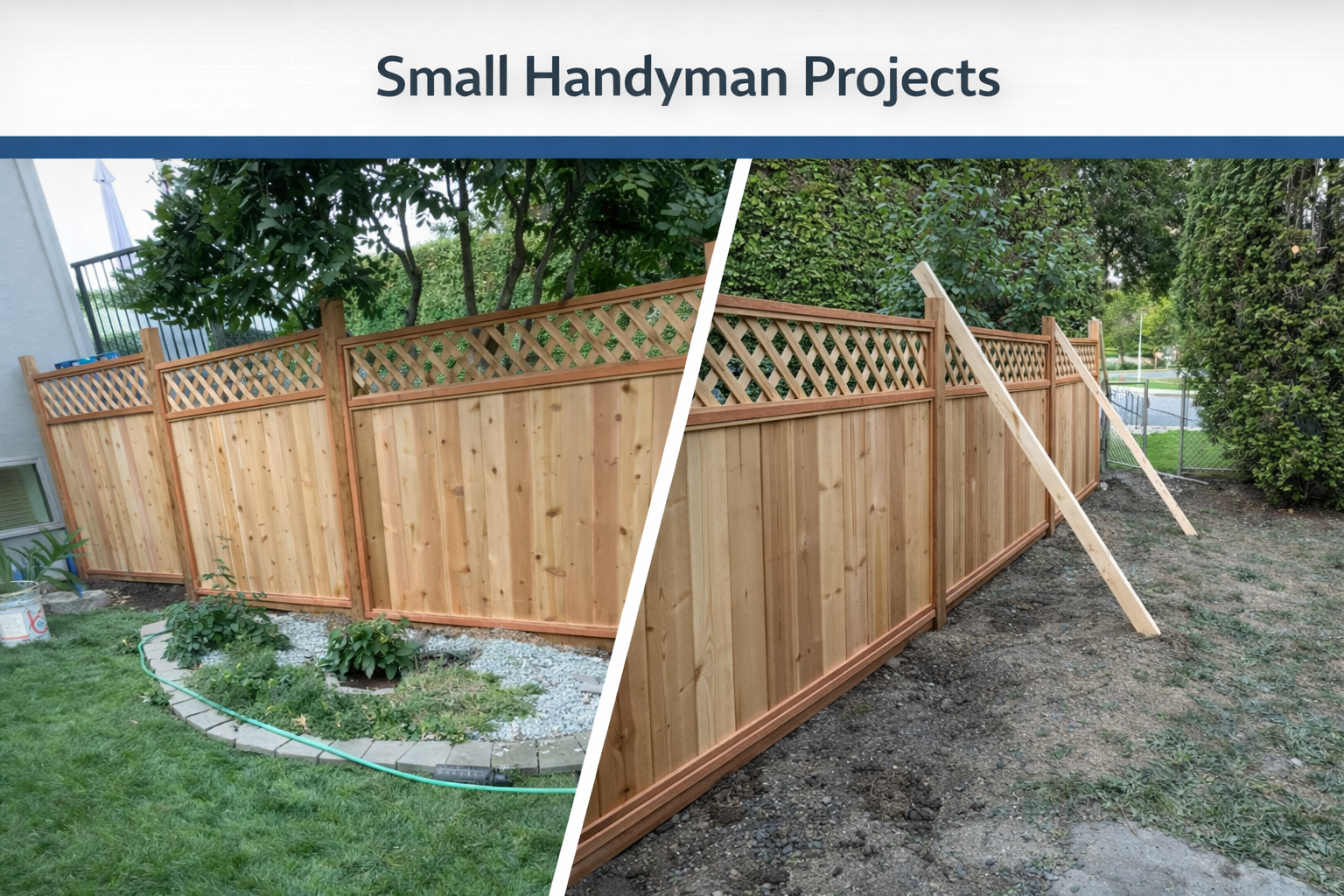 Fence repairs in Kelowna