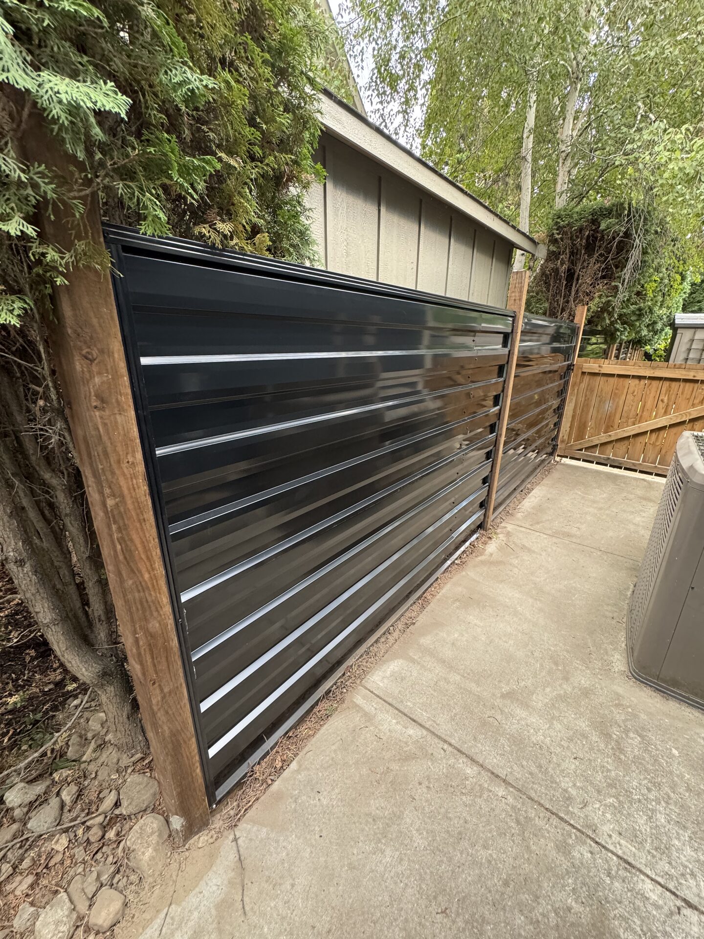 Modern Metal & Cedar