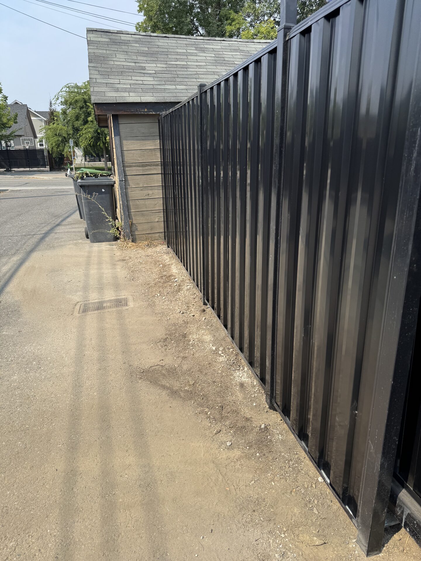 Fence and gate project by CedarWolf Build + Design in Kelowna
